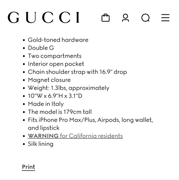 Gucci Black Leather Shoulder Bag - Picture 14 of 14